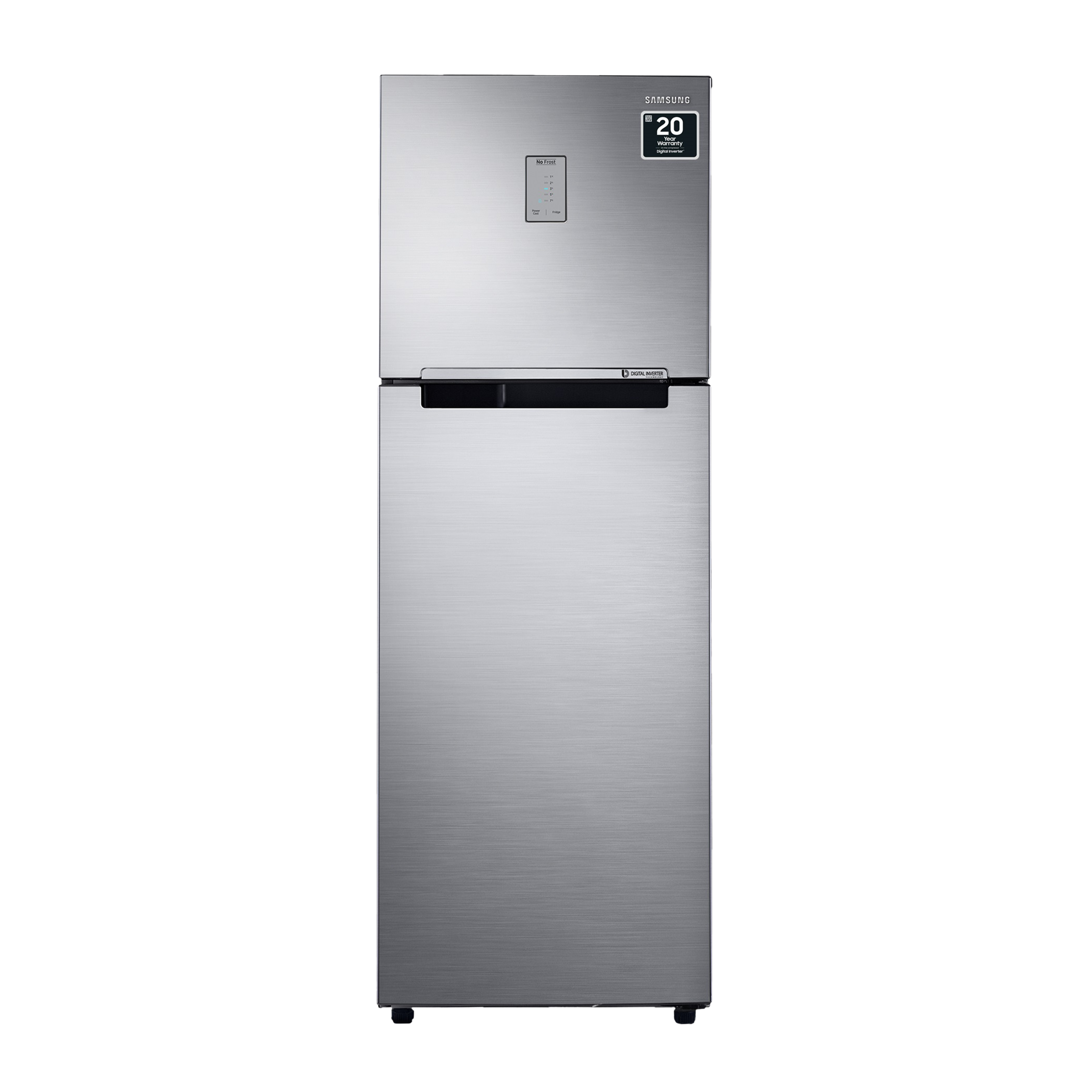 Buy SAMSUNG 256 Litres 2 Star Frost Free Double Door Refrigerator with Toughened Glass Shelves